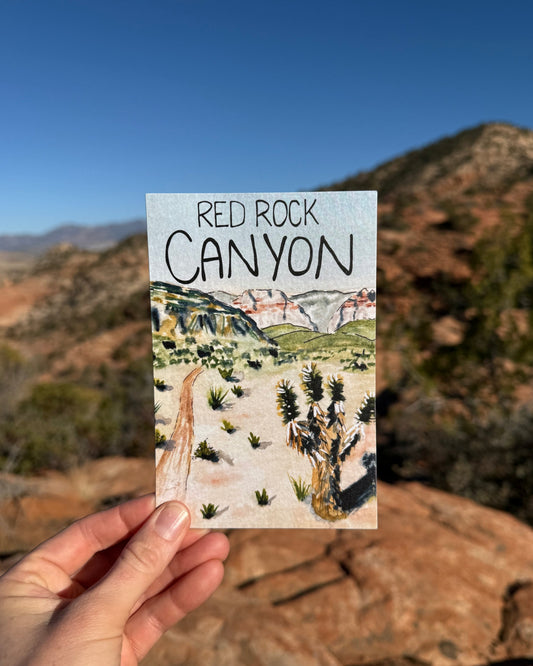 Red Rock Canyon Postcard