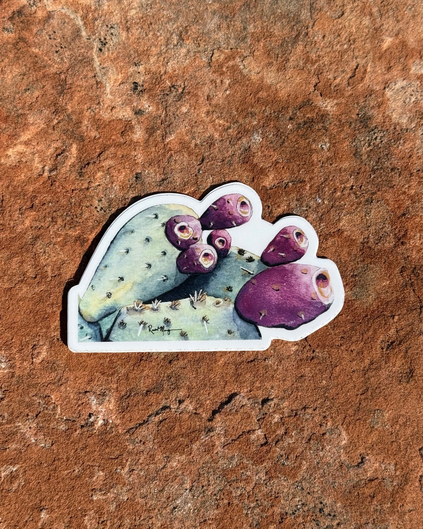 Prickly Pear Fruit Sticker